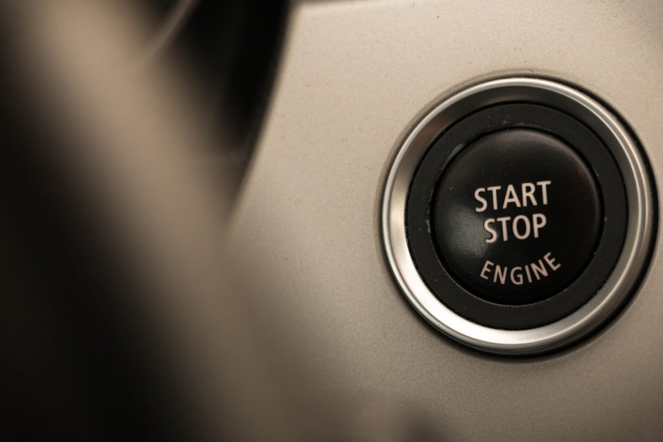 Start Stop Engine button
